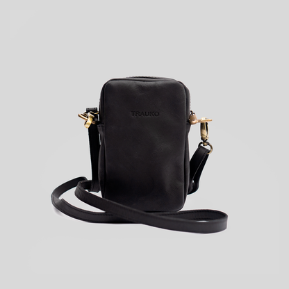 Cartera Creta Negro, regalo corporativo personalizado con logo