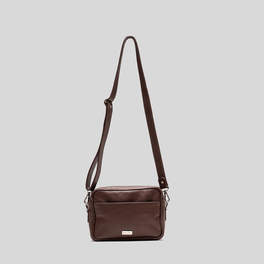 Cartera Jazmín Chocolate, regalo corporativo personalizado con logo
