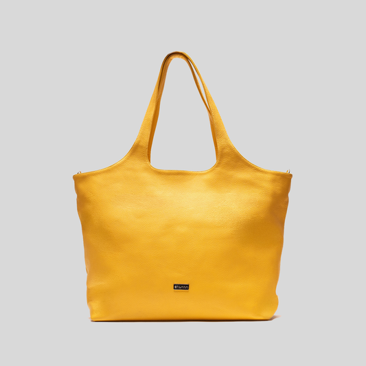 Cartera Malva Amarillo, regalo corporativo personalizado con logo