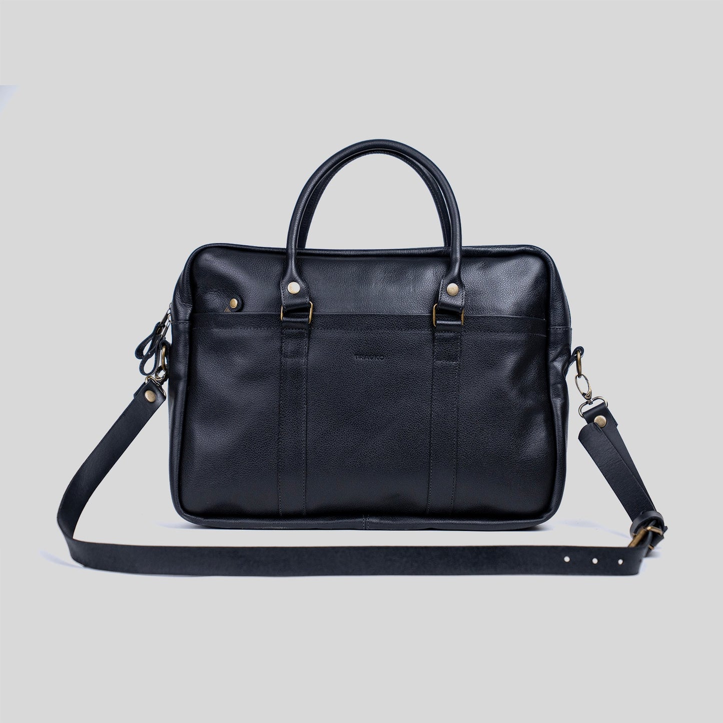 Maletín Zurich Negro, regalo corporativo personalizado con logo