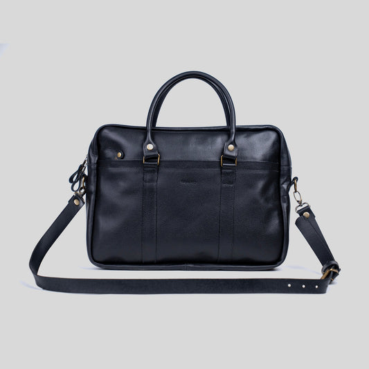 Maletín Zurich Negro, regalo corporativo personalizado con logo