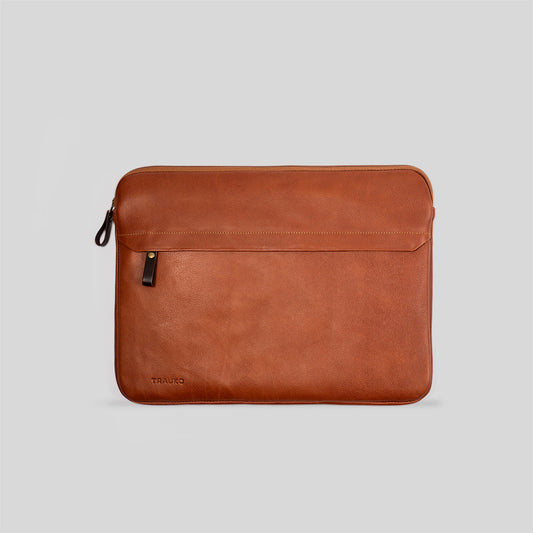 Funda Notebook Zagreb Cognac, regalo corporativo personalizado con logo