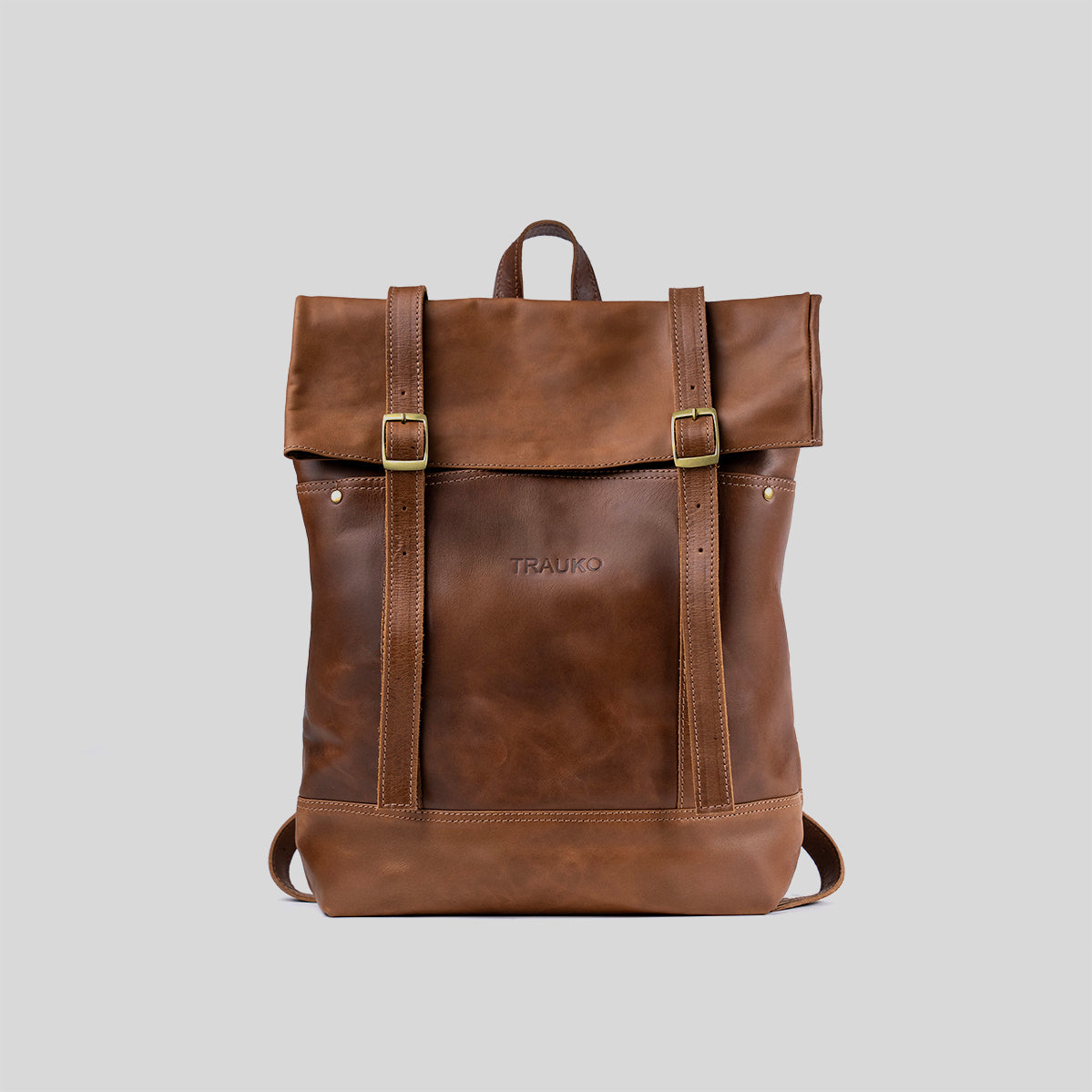 Mochila Patagónica Café, regalo corporativo personalizado con logo