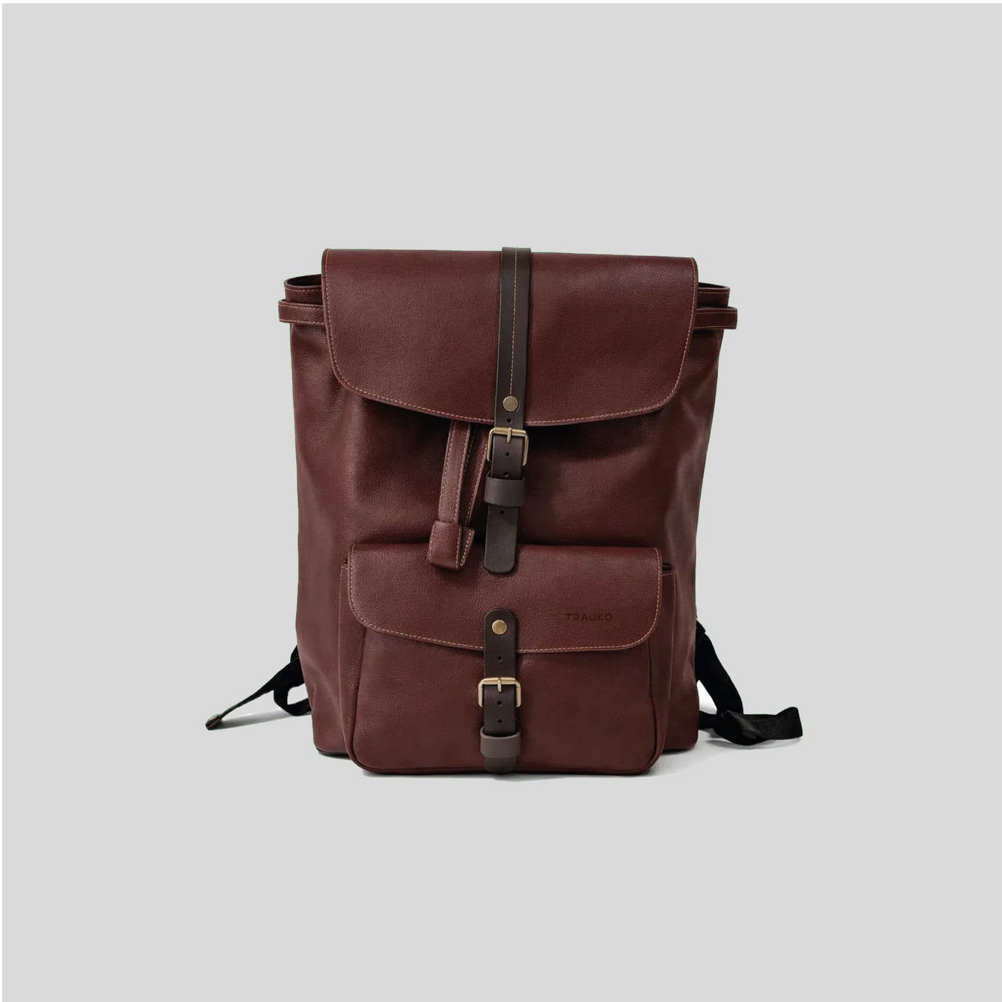 Mochila Denver Castaño, regalo corporativo personalizado con logo