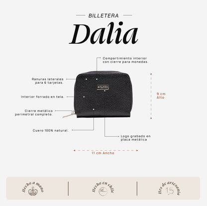 Billetera Dalia Negro