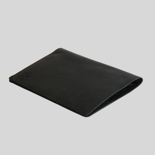 Portapasaporte Negro, regalo corporativo personalizado con logo