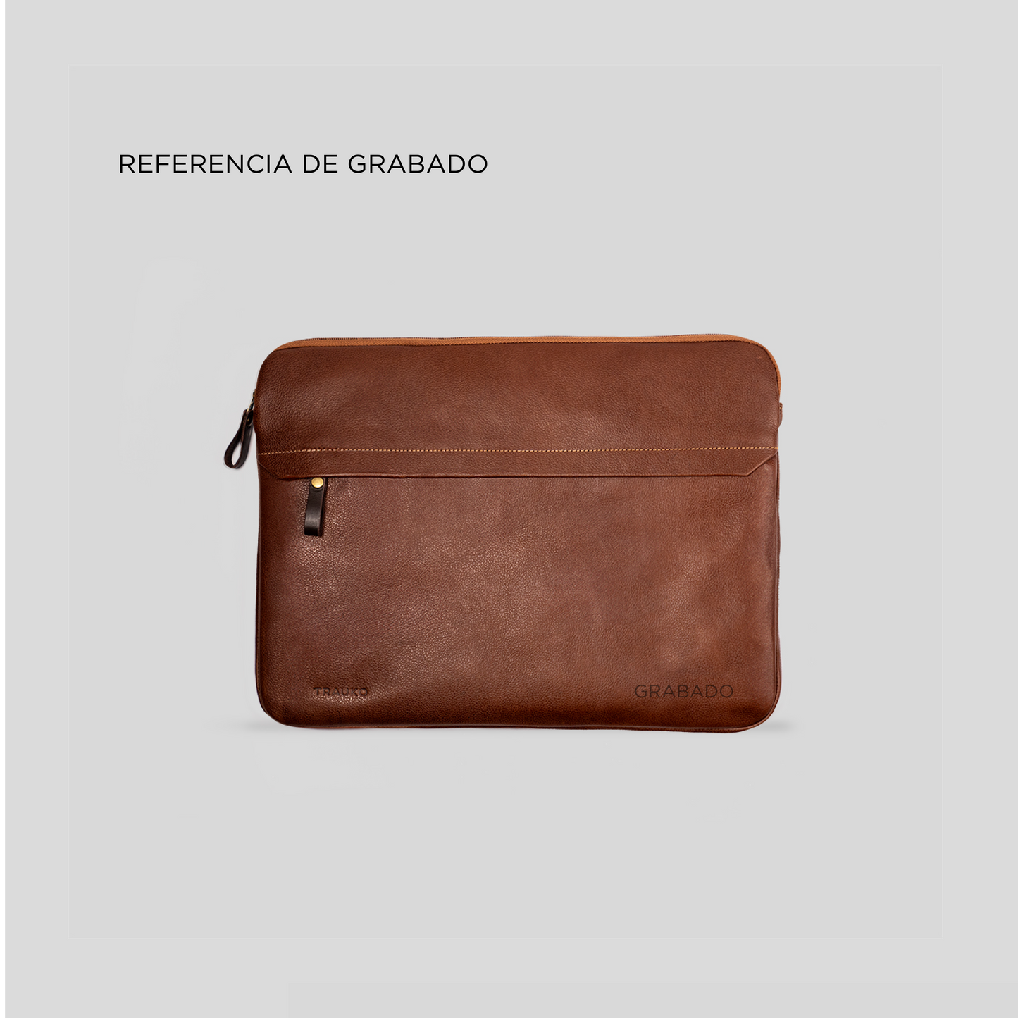 Funda Notebook Zagreb Castaño - Trauko