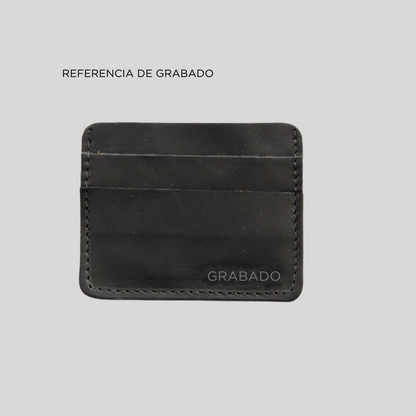 Tarjetero Kioto Negro - Trauko