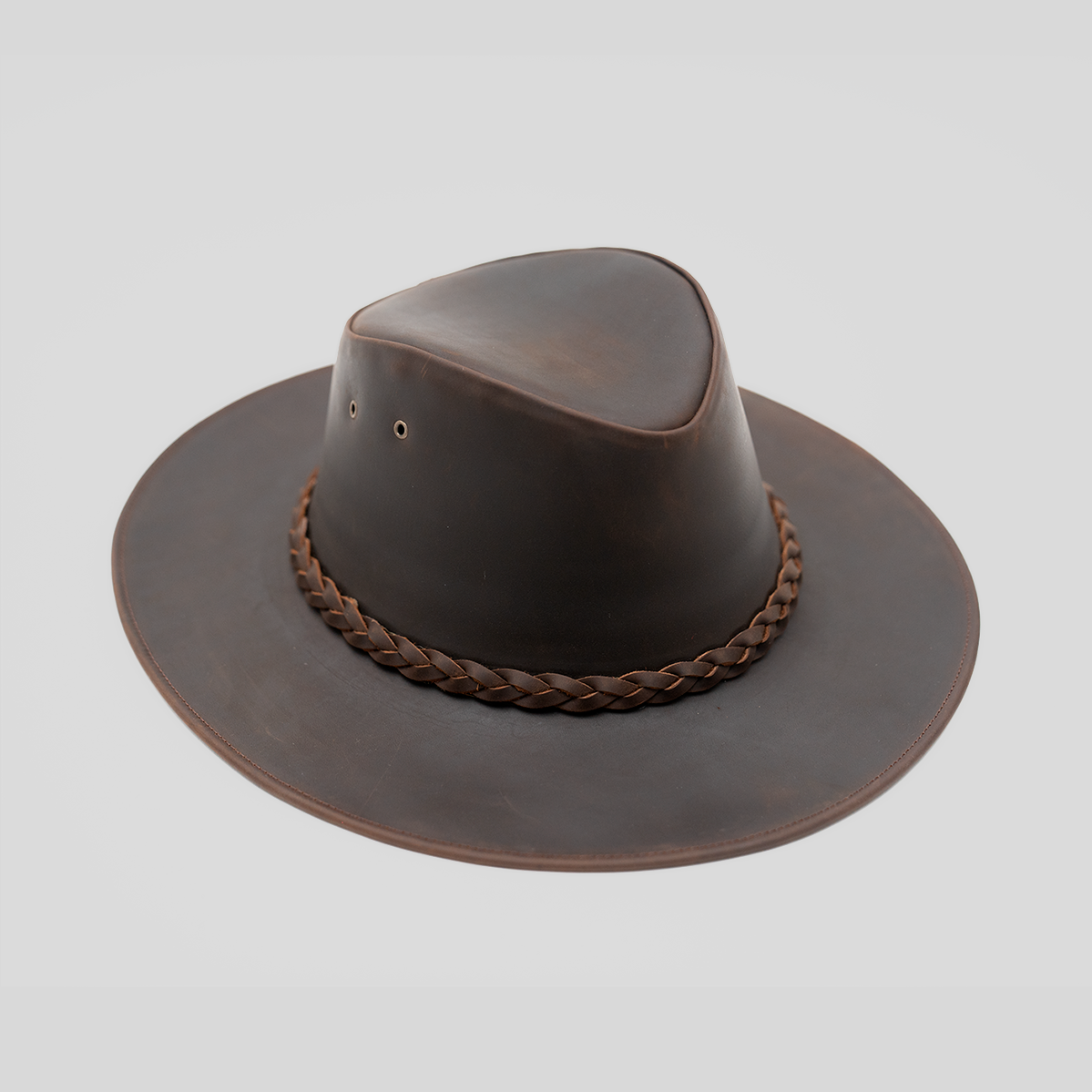 Sombrero Cuero Café - Trauko