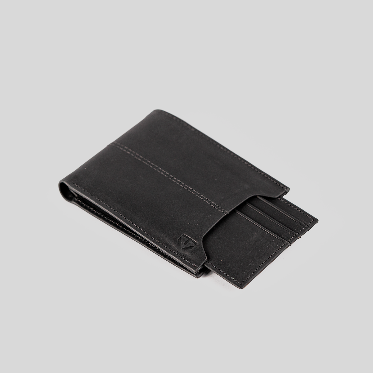 Billetera Split Negro, regalo corporativo personalizado con logo