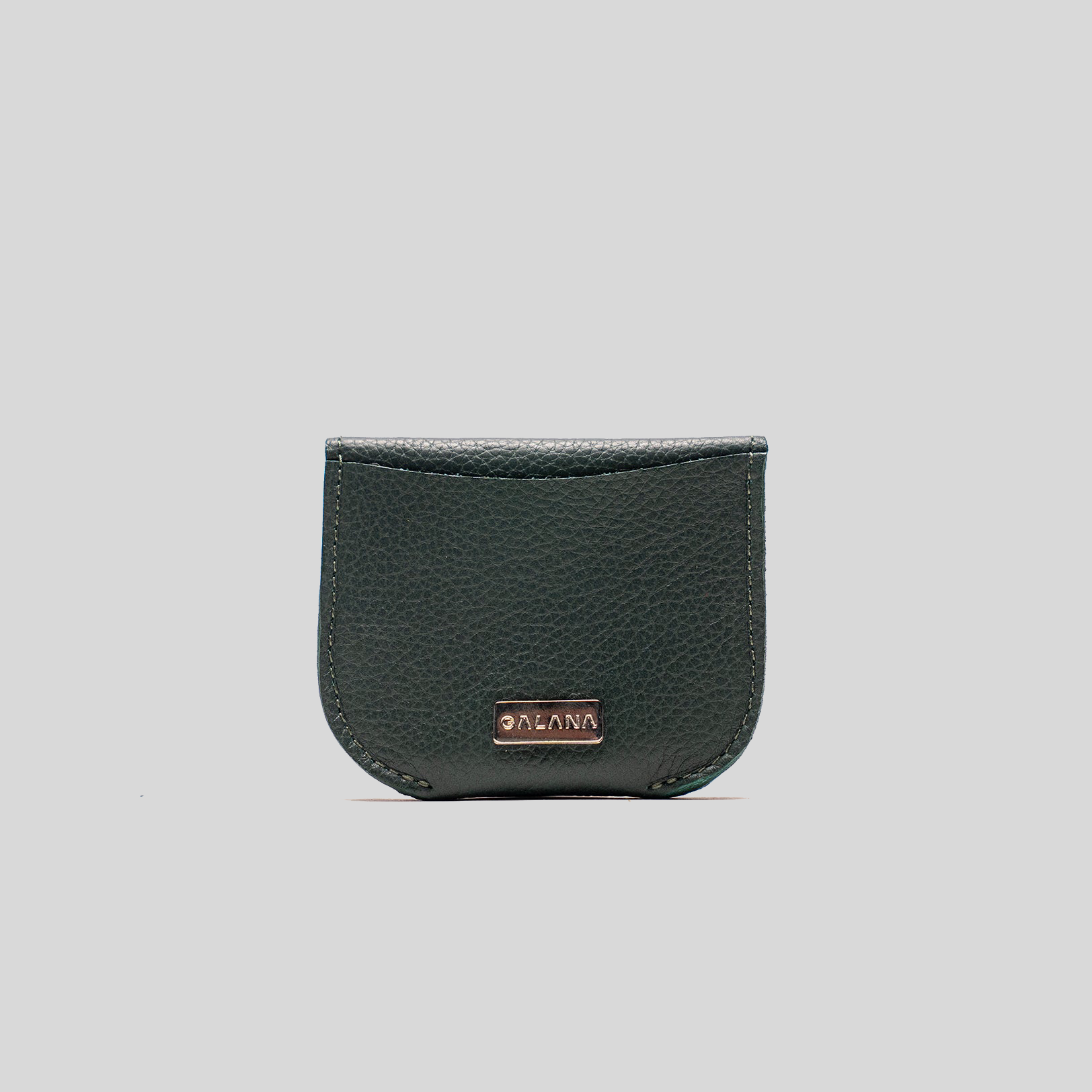 Tarjetero Lirio Verde Turquesa, regalo corporativo personalizado con logo