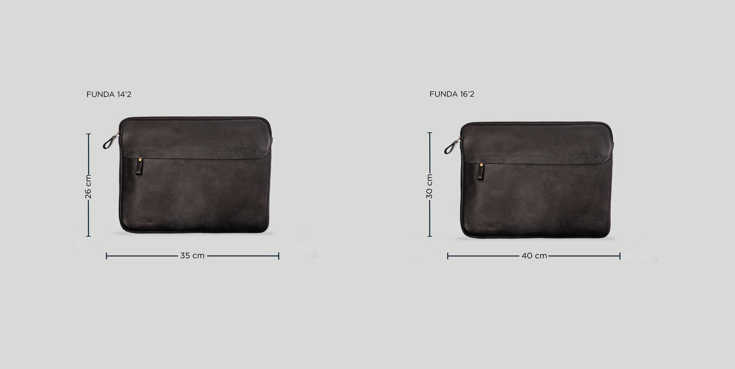 Funda Notebook Zagreb Negro - Trauko