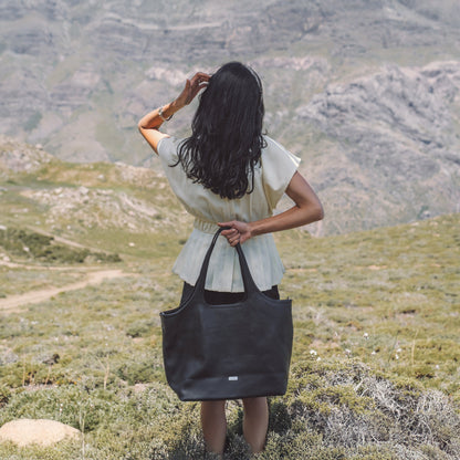 Cartera Malva Negro